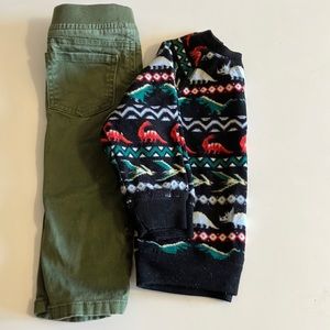 Baby bundle pants sweater sneakers shoes 18 mo